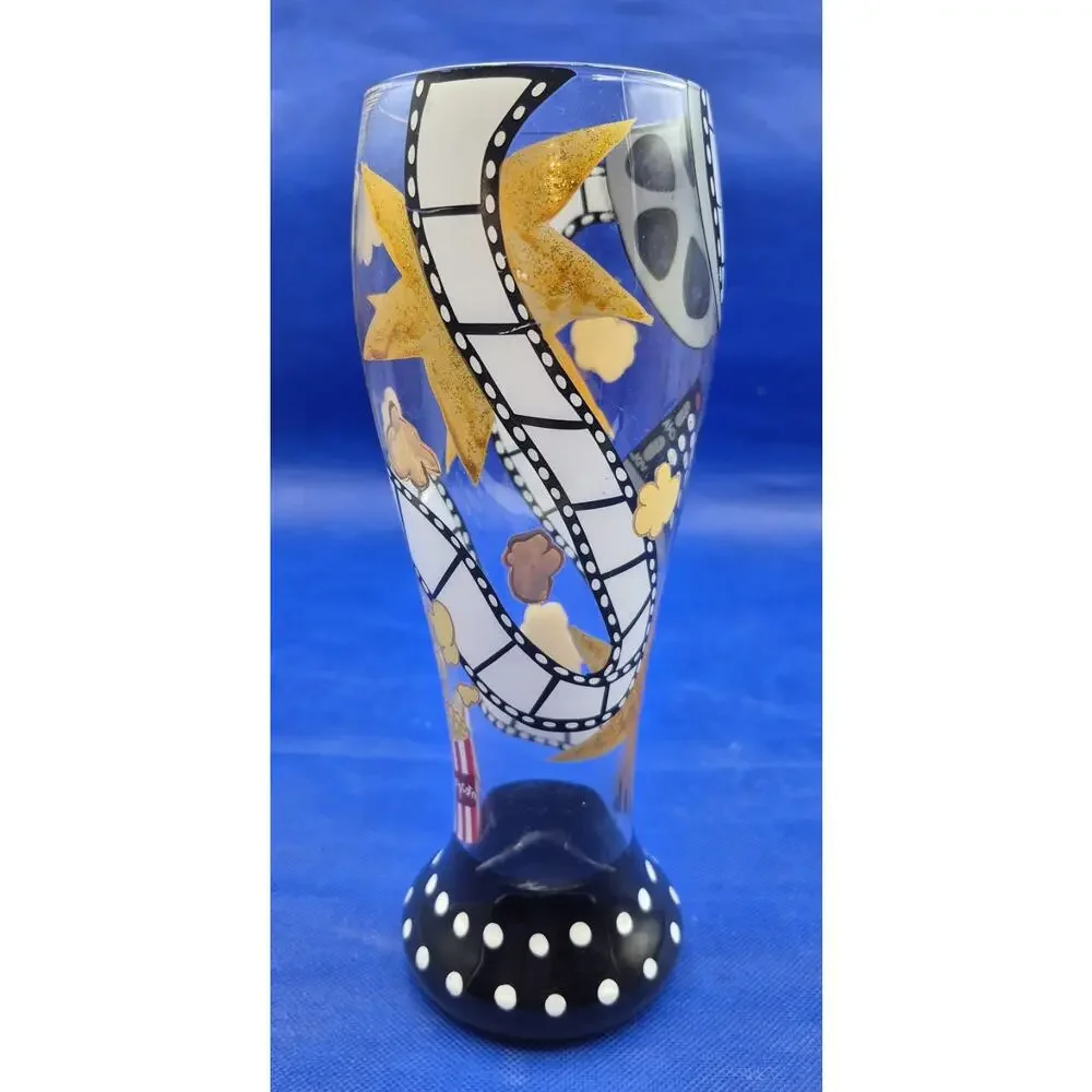 Lolita Movie Night Hand Painted 22oz Pilsner Glassb